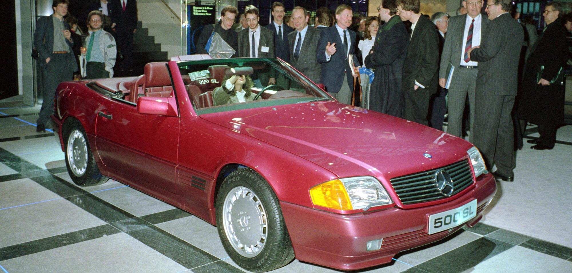 Mercede-Benz SL-class R129 Geneva 1989 Press Information